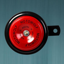 Load image into Gallery viewer, 1Pcs Motorcycle Waterproof Horn Moto Trumpet 12V Loud 110db Moped Dirt Bike Electric Vehicle Scooter Air Horns Motorbike Horn
