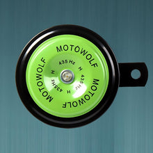 Load image into Gallery viewer, 1Pcs Motorcycle Waterproof Horn Moto Trumpet 12V Loud 110db Moped Dirt Bike Electric Vehicle Scooter Air Horns Motorbike Horn