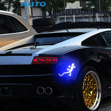 Load image into Gallery viewer, FORAUTO Bumper Car Sticker Safety Warning Mark Car Reflective Sticker Auto Decor Gecko Reflective Strip Tape Car-styling