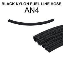 Load image into Gallery viewer, AN4 AN6 AN8 AN10 AN12 Braided Stainless Steel Fuel Hose Oil Gasoline Brake Line Hose For Racing Motorcycle Teflon Hose 0.3 Meter
