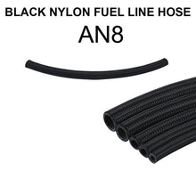 Load image into Gallery viewer, AN4 AN6 AN8 AN10 AN12 Braided Stainless Steel Fuel Hose Oil Gasoline Brake Line Hose For Racing Motorcycle Teflon Hose 0.3 Meter