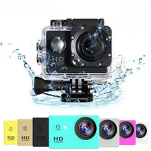 Load image into Gallery viewer, Helmet Action Camera HD 2.0 Inch Underwater Waterproof Helmet Video Recording Cameras Motorcycle Sport Cam Novice Accessories