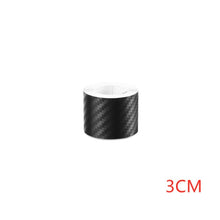 Load image into Gallery viewer, 5/3M 3D Carbon Fiber Car Sticker DIY Paste Protector Strip Auto Door Sill Side Mirror Anti Scratch Tape Waterproof Protect Film