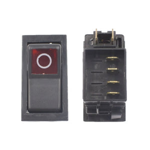 KELIMI Car-styling Modified Rocker Switch Button Universal engine stop+larme/fan/power/wiper/fog lamp switch with cable
