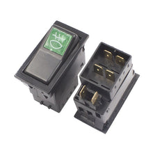 Load image into Gallery viewer, KELIMI Car-styling Modified Rocker Switch Button Universal engine stop+larme/fan/power/wiper/fog lamp switch with cable
