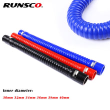 Load image into Gallery viewer, Id 30 32 34 36 38 40mm Silicone Flexible Hose Radiator Tube Air Intake High Pressure Rubber Joiner Pipe For BMW
