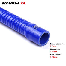 Load image into Gallery viewer, Id 30 32 34 36 38 40mm Silicone Flexible Hose Radiator Tube Air Intake High Pressure Rubber Joiner Pipe For BMW
